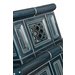 Kamna Hein BARACA OU v odstínu glazury 25201 Modrozelená jasná - detail prostupu vzduchu
